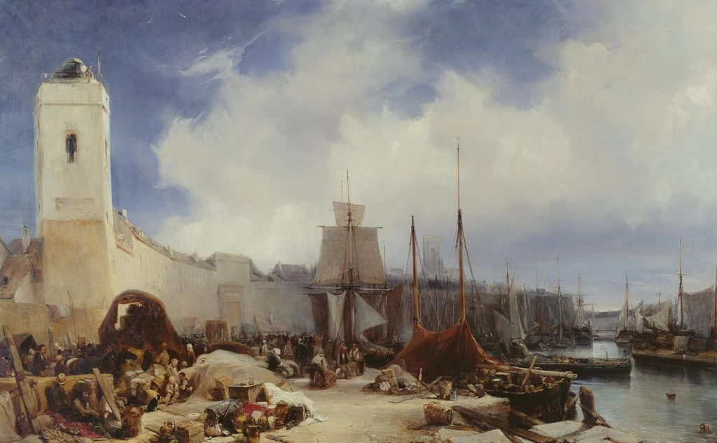 Il porto di Dunkerque - Musée des beaux, arts de Dunkerque
